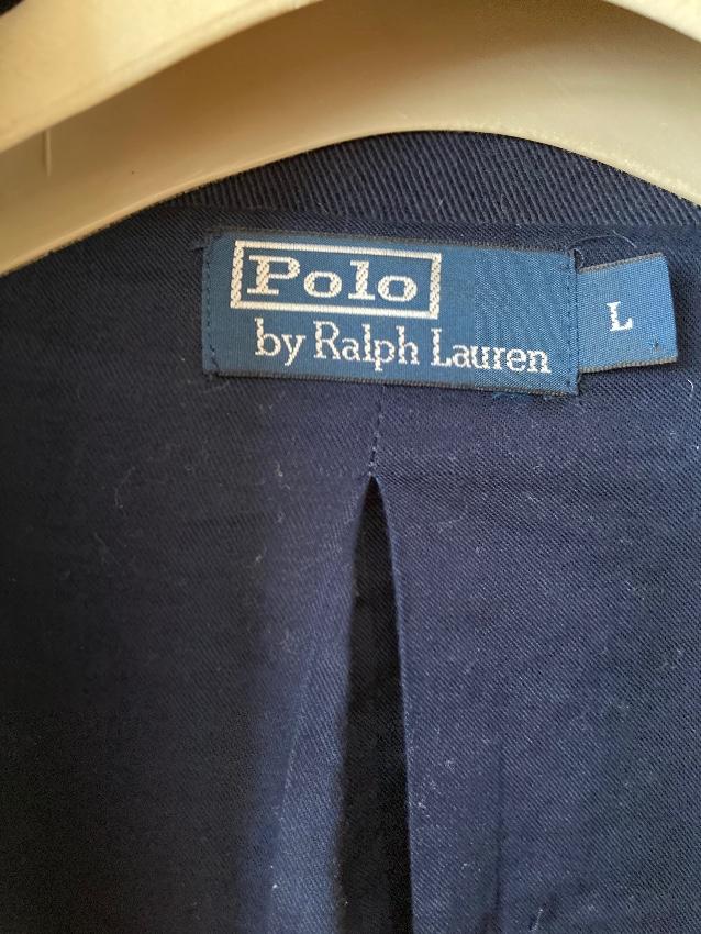 Polo Ralph Lauren Navy Embroidered Jersey Jacket