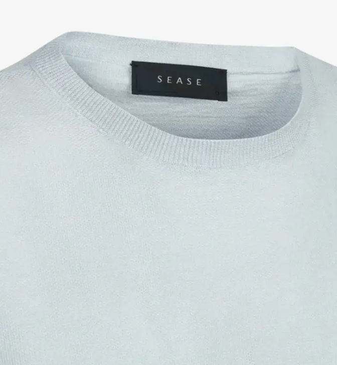 Sease Linen-Cotton Blend Knit T-Shirt