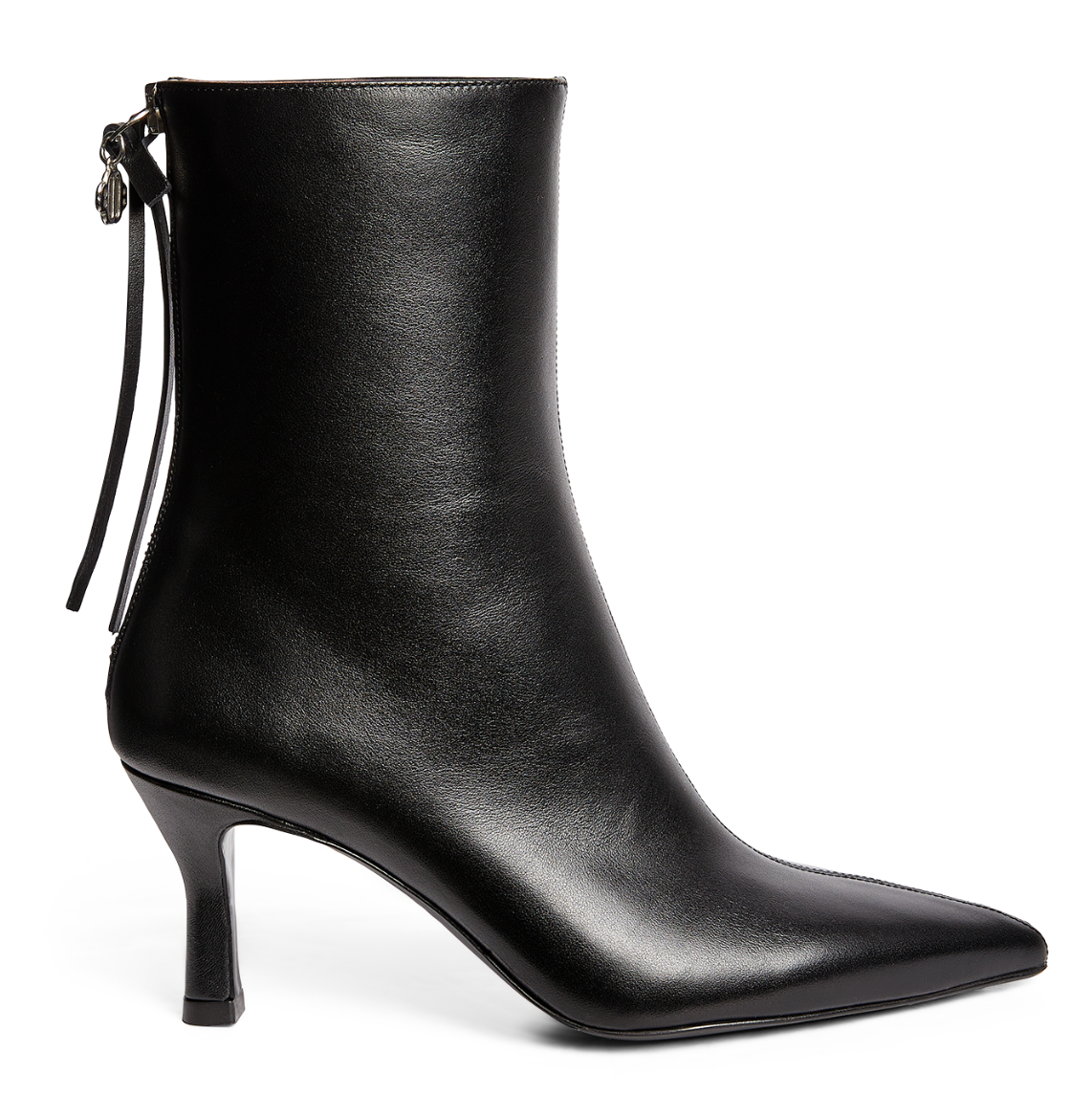 Maje Leather Ankle Boots 75