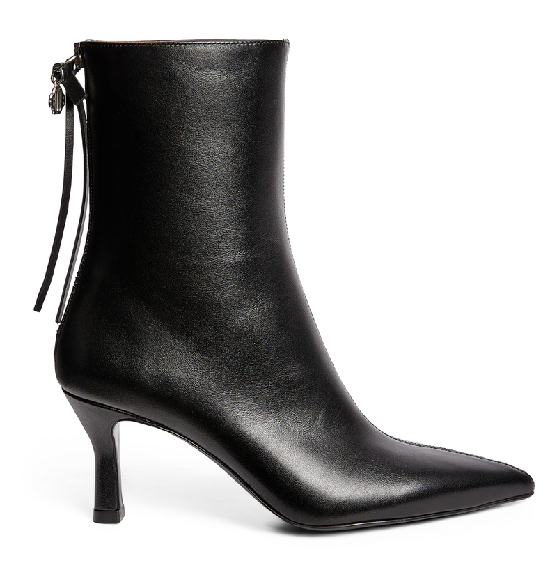 Maje Leather Ankle Boots 75