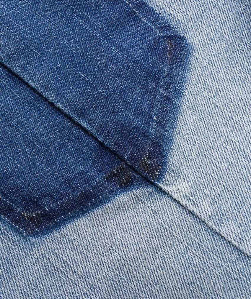 Givenchy ripped mid-rise skinny jeans blue