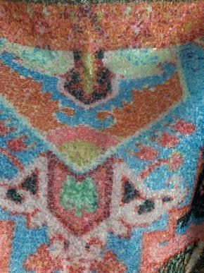Abstract Printed Off The Shoulder Top
