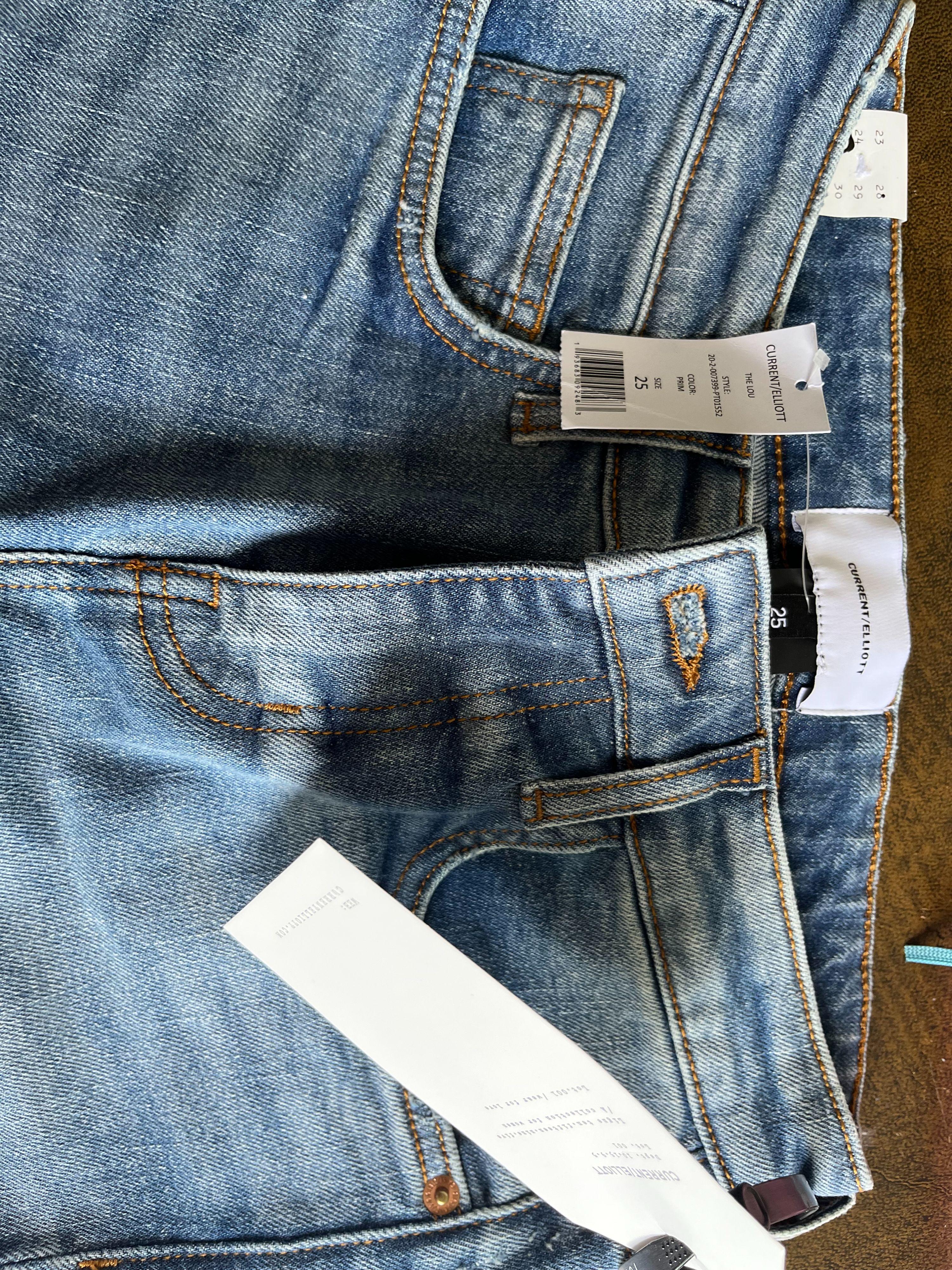 Mid-wash denim Lou cropped kickflare jeans