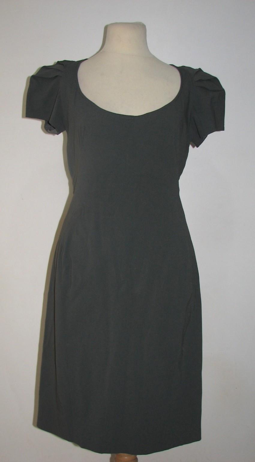 Zac Posen fitted grey dress