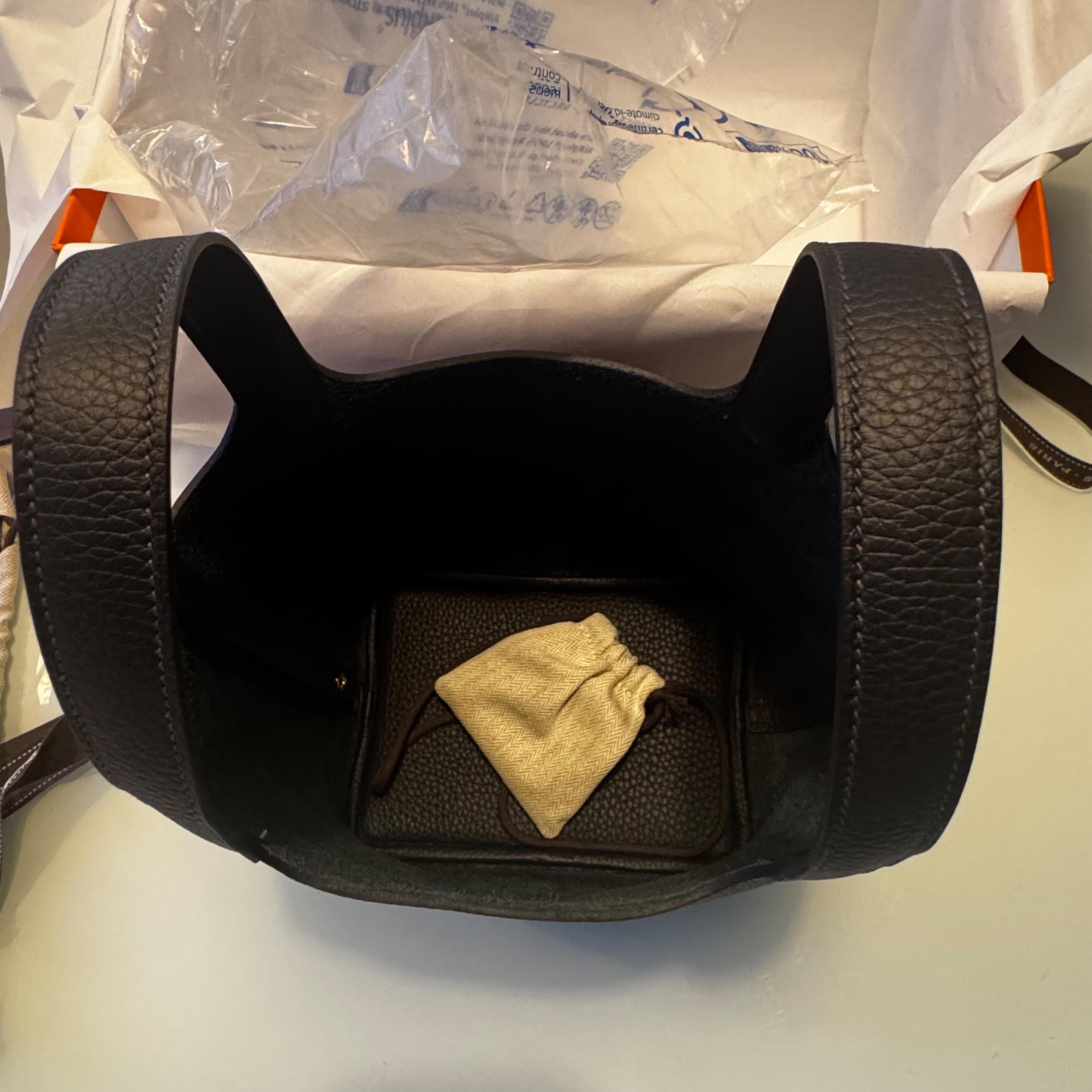 Hermes Cabane Picotin Lock 18 - Full Set with receipt