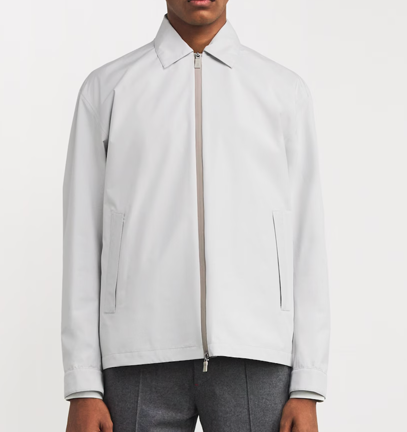 Herno Zip-Up Shirt Jacket
