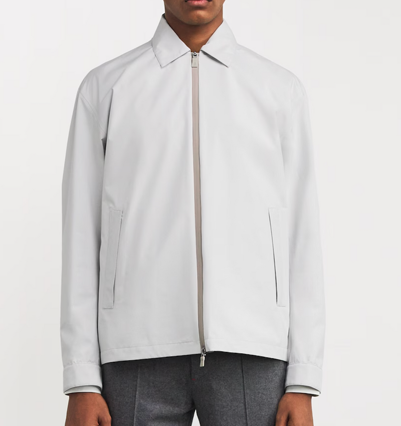 Herno Zip-Up Shirt Jacket