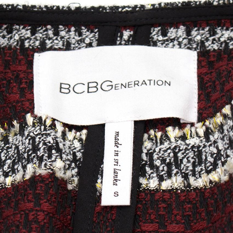 BCBGeneration Sleeveless Striped Waistcoat