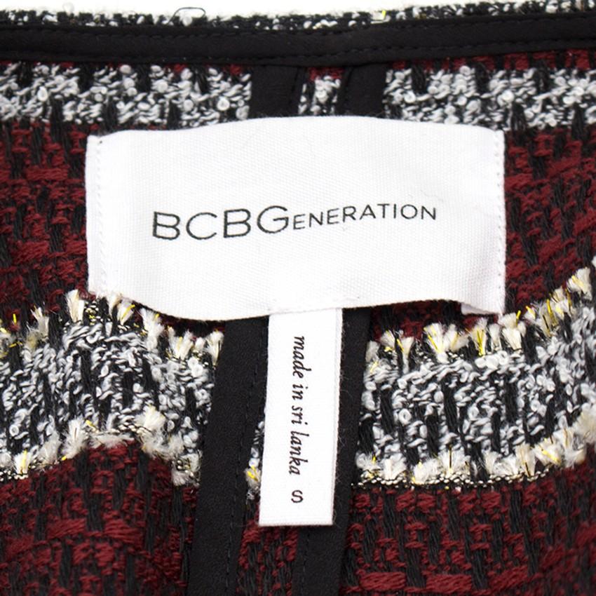 BCBGeneration Sleeveless Striped Waistcoat