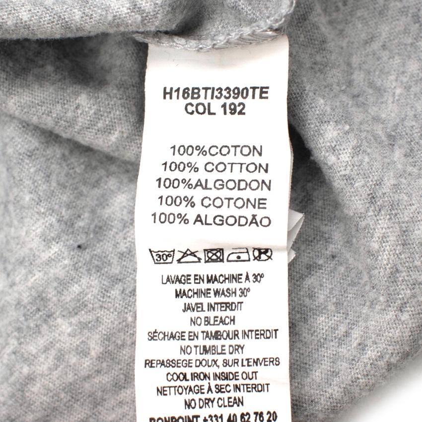 Bonpoint Grey Cotton Love Sweater