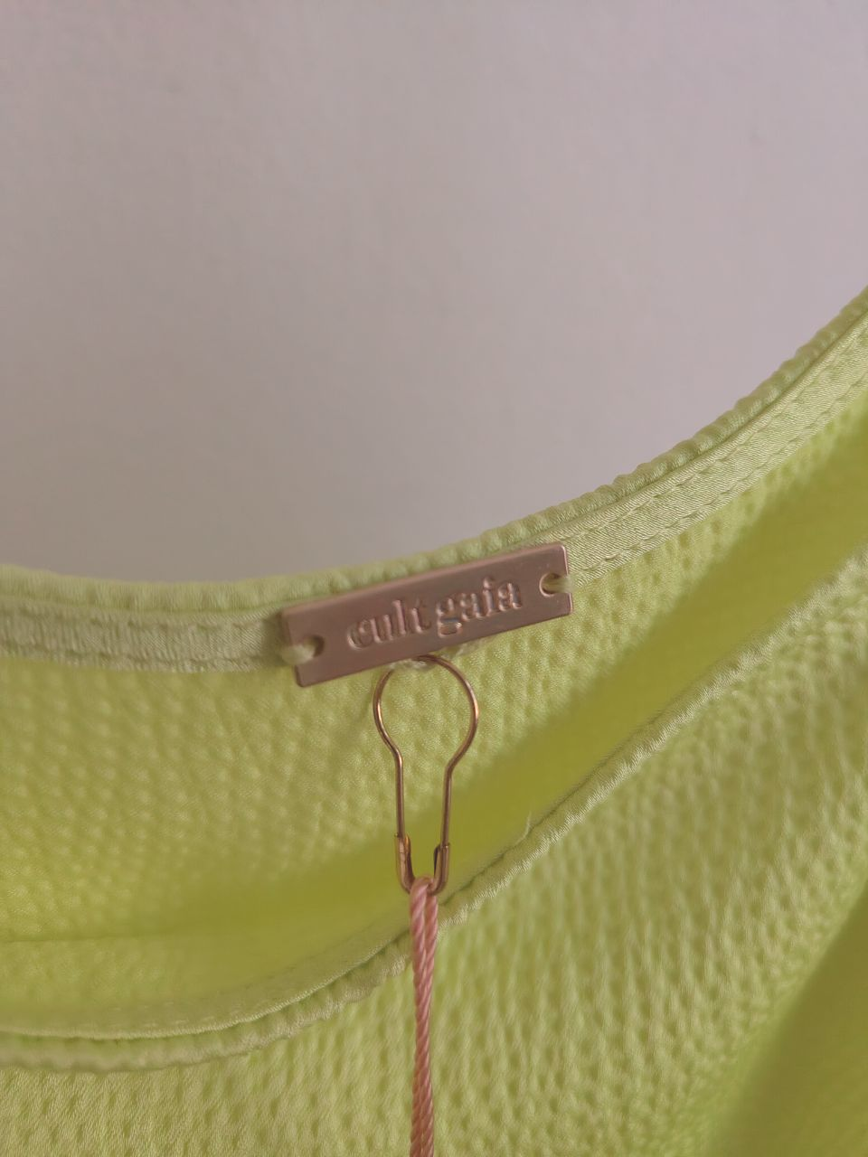 Imogen Lime Midi Dress