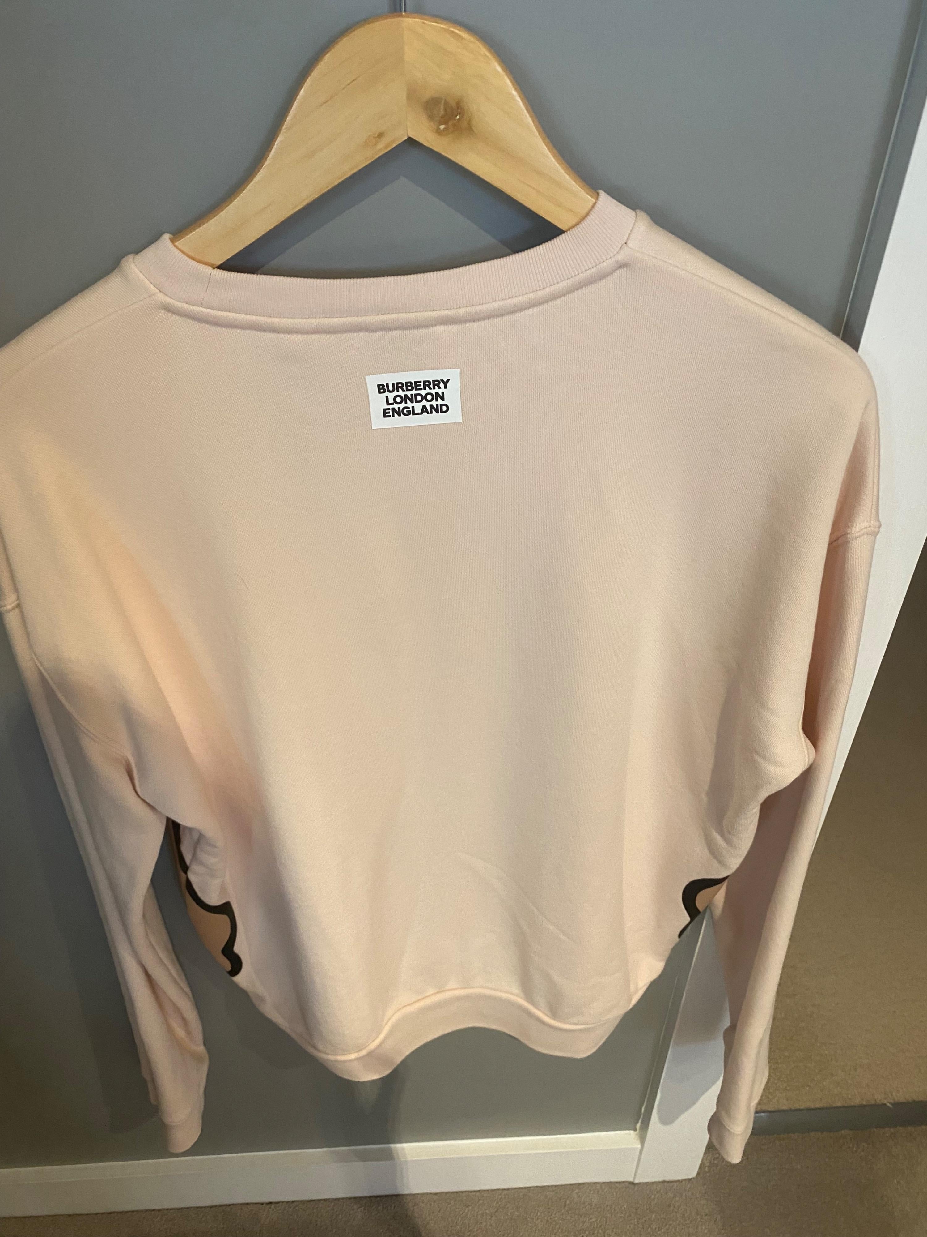 Burberry Teen Beige Unicorn Sweatshirt