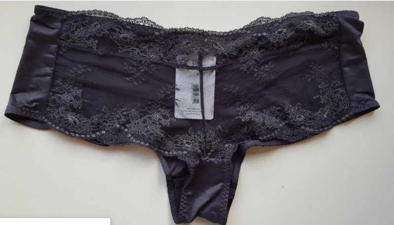 Wolford Filigra Lace Panty In Graphit