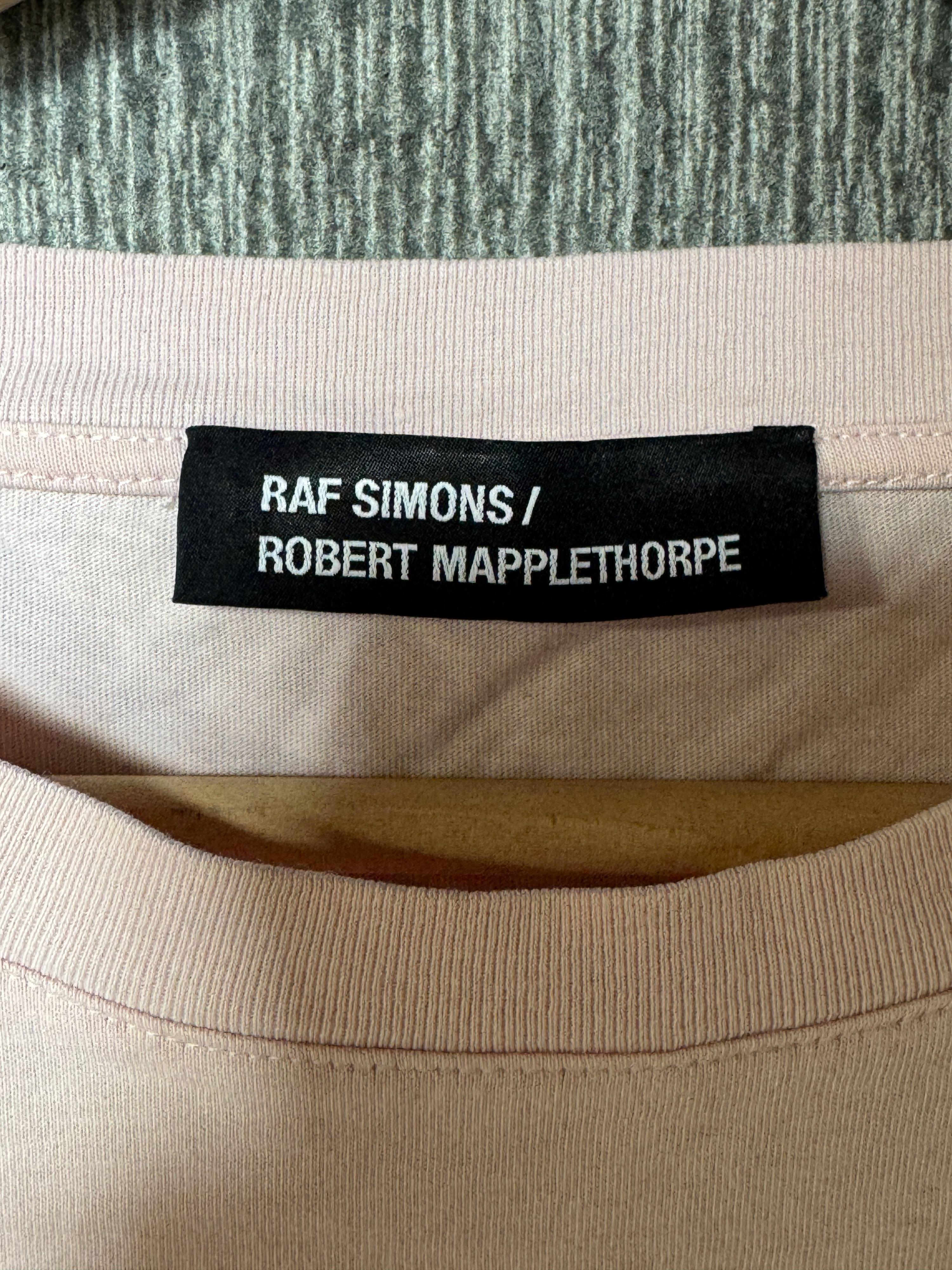 Raf Simons Pink Cotton T-Shirt