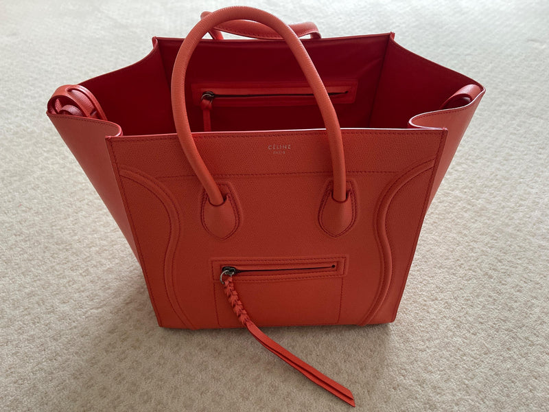 Orange Phantom Luggage Tote
