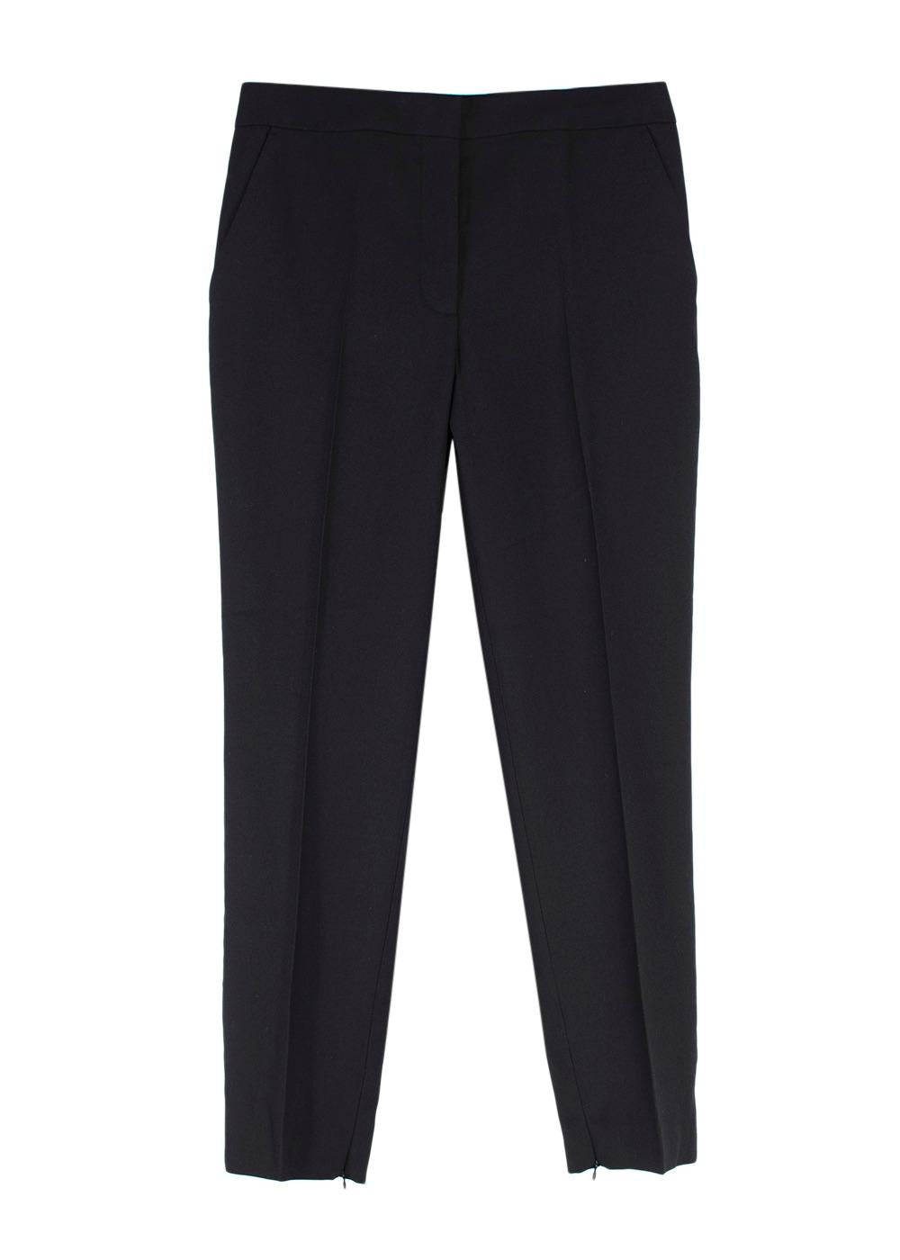 Calvin Klein Black Slim Tapered Trousers