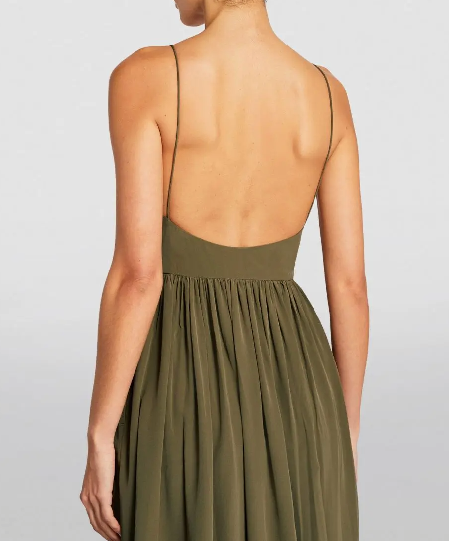 Matteau Silk Crepe Maxi Dress