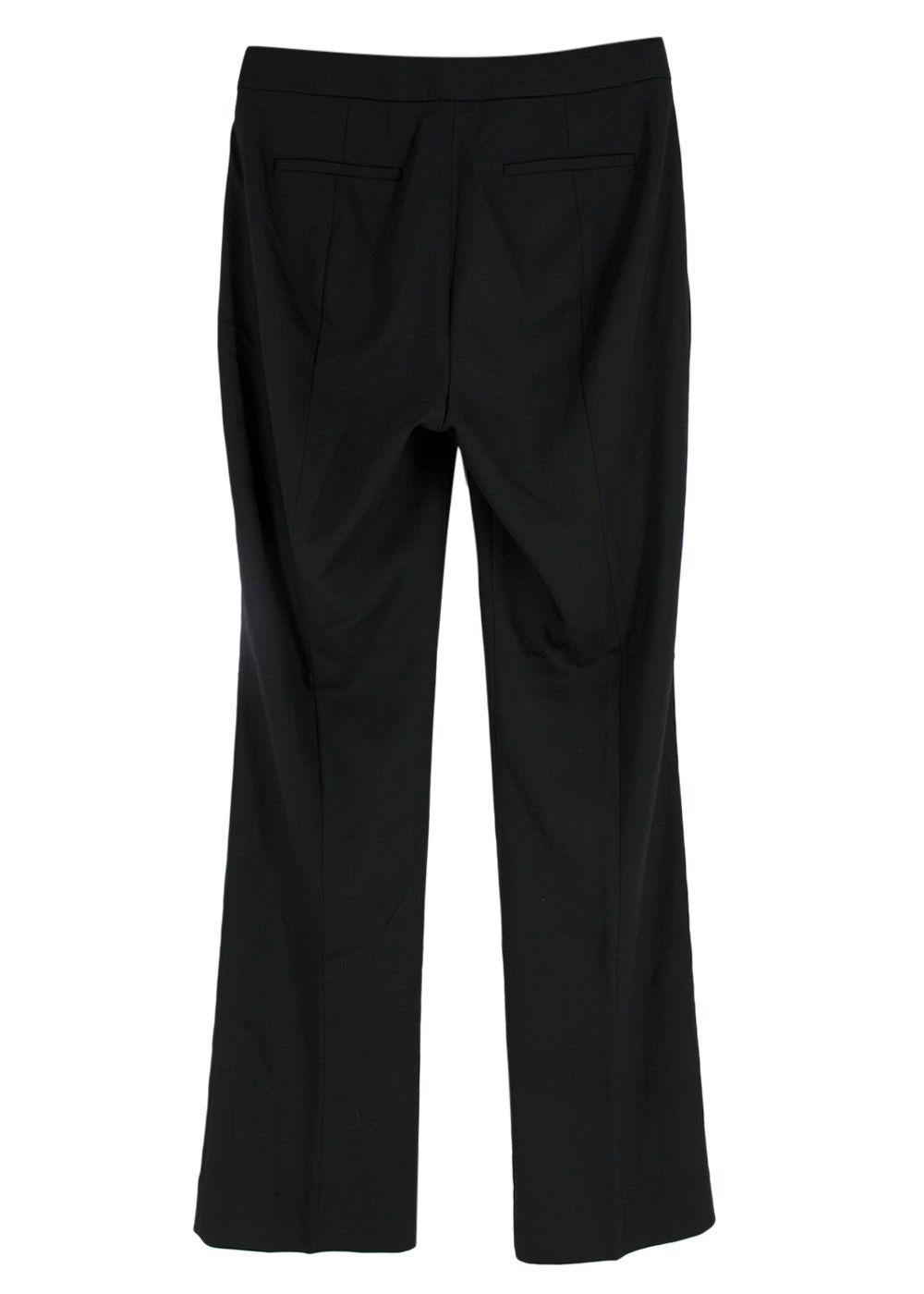 J Crew Black Tailored Trousers