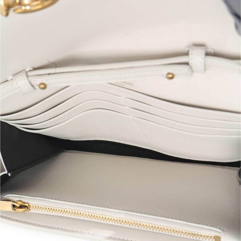Saint Laurent Soft Calfskin Le Maillon Wallet On Chain