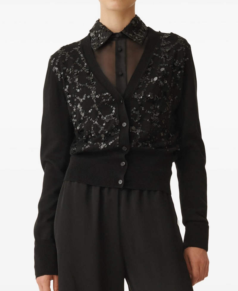 Fabiana Filippi Sequined Cardigan