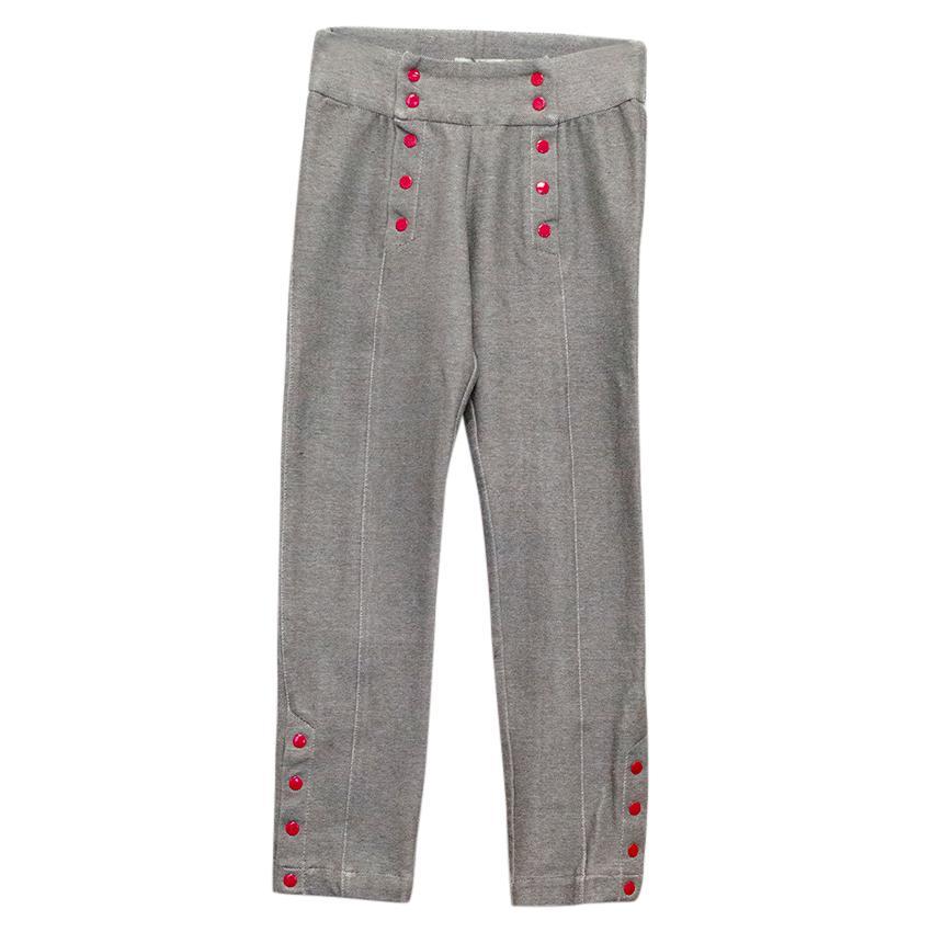 Raspberry Plum girl's high waisted trousers