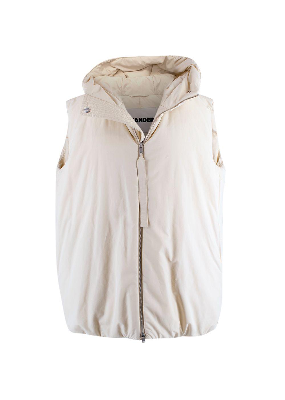 Jil Sander Vanilla Down Padded Gilet