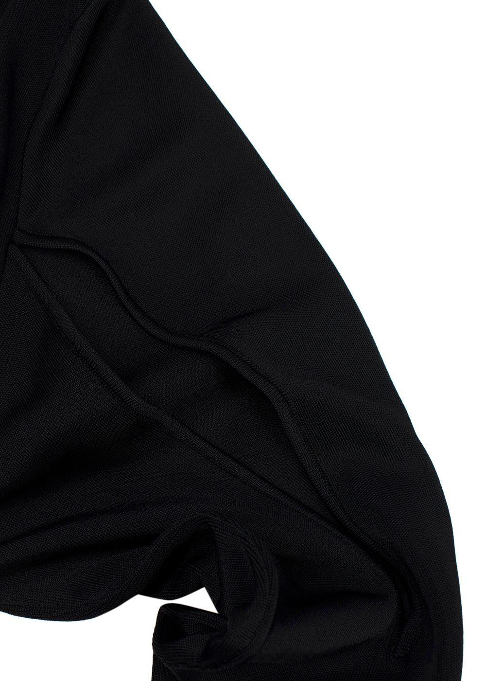 Loewe Black Cut-out Arm Long Sleeve Top