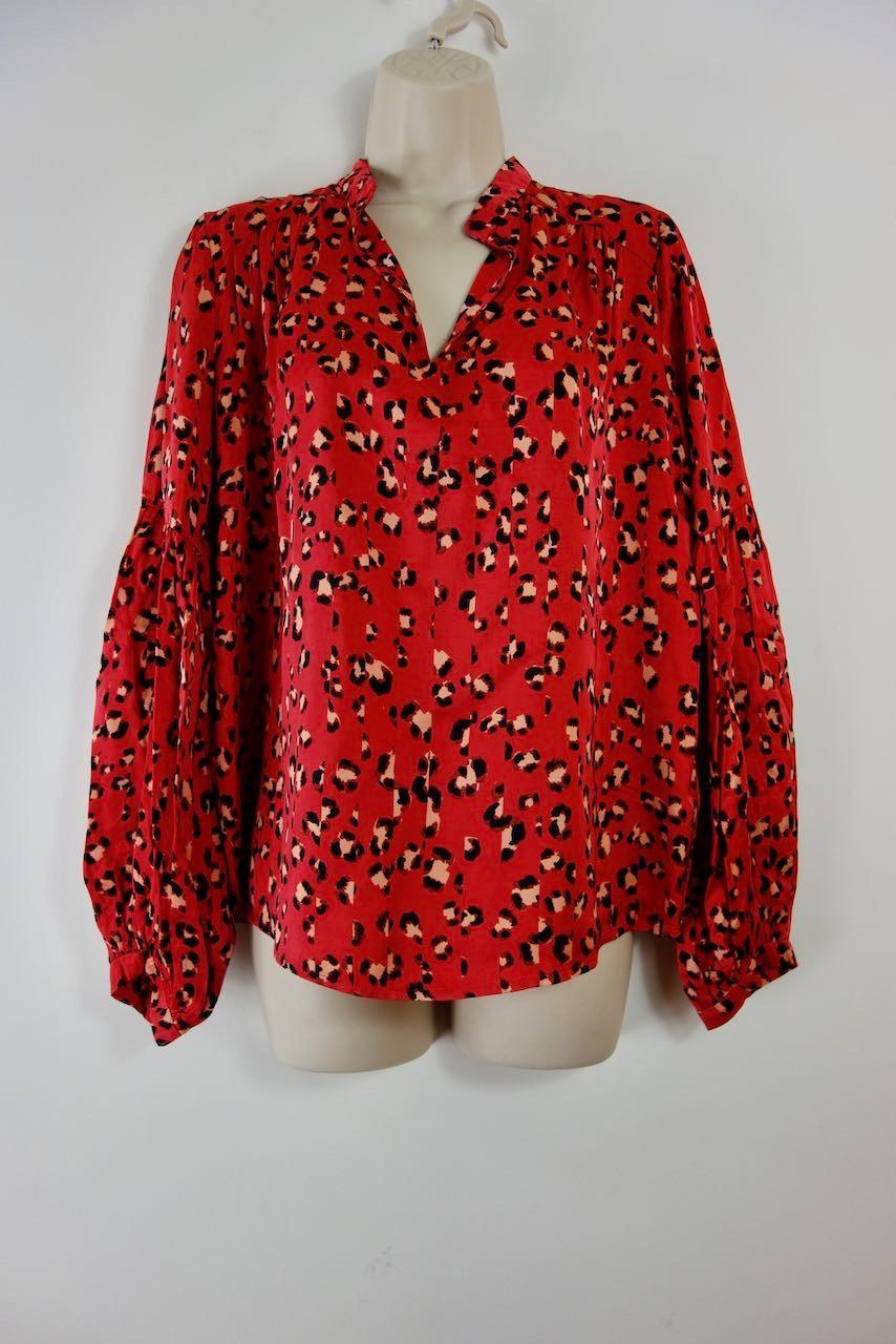 Animal Print Habit Blouse