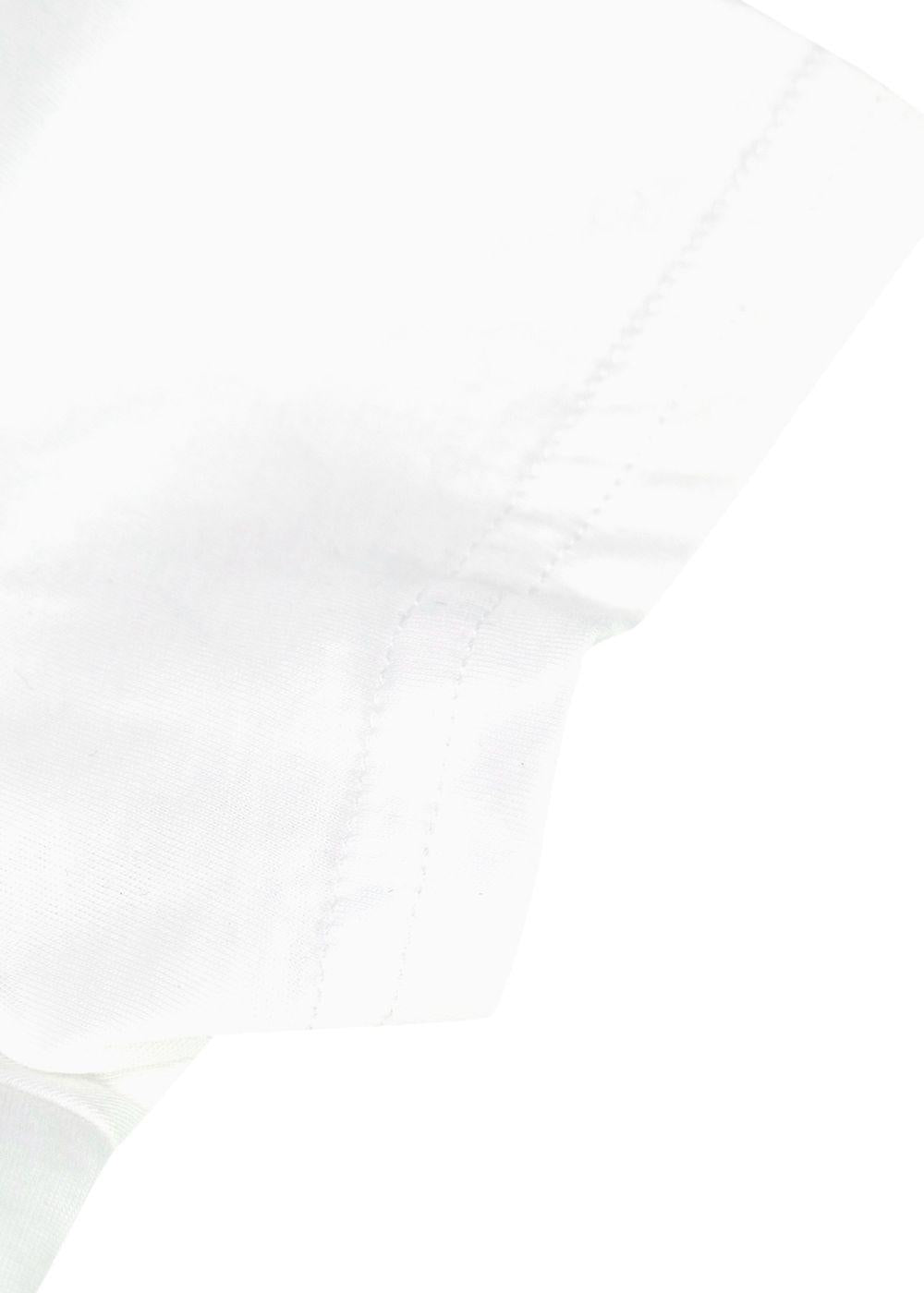 Adam Lippes White Cotton V-neck T-shirt