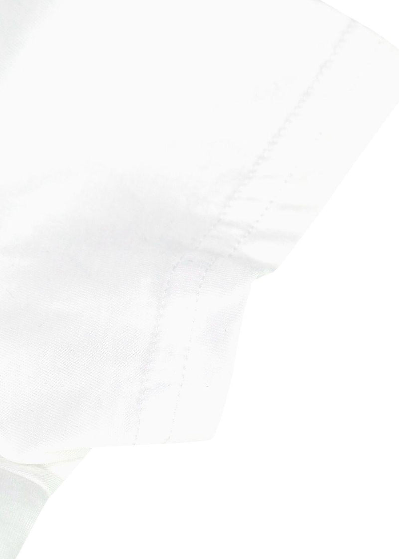Adam Lippes White Cotton V-neck T-shirt