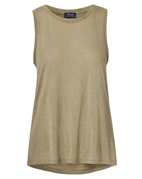 Polo Ralph Lauren Khaki Sleeveless Top
