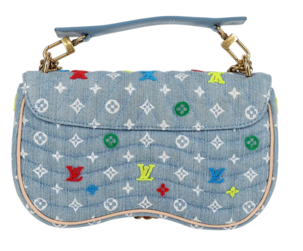 Louis Vuitton Monogram Light Denim New Wave Bag