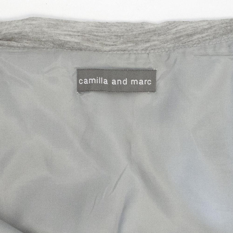 Camila and Marc Grey Strapless dress