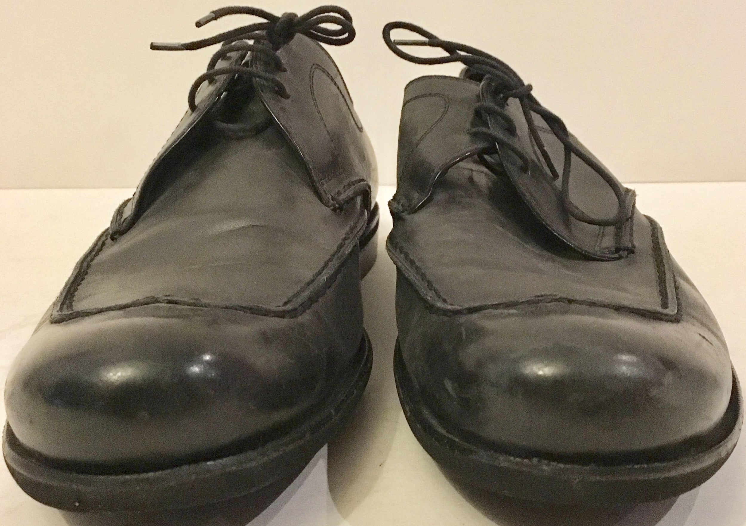 Bottega Veneta  black mens brogues