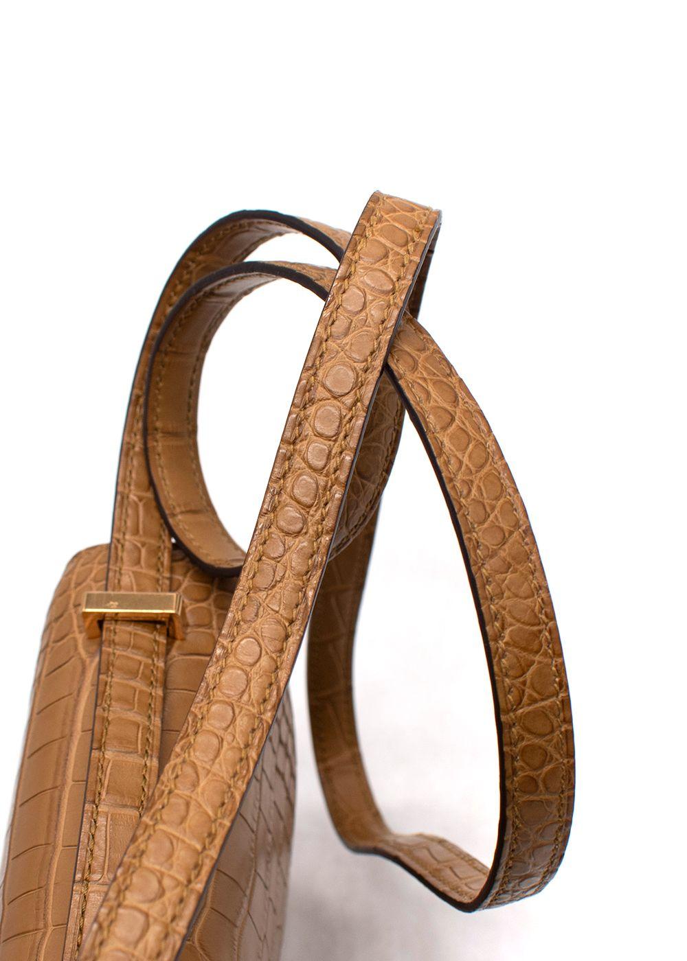Hermes Constance 18 in Matte Alligator with Gold Hardware