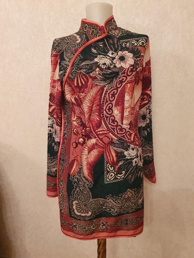 For Restless Sleepers Aura Printed Shirt Dress