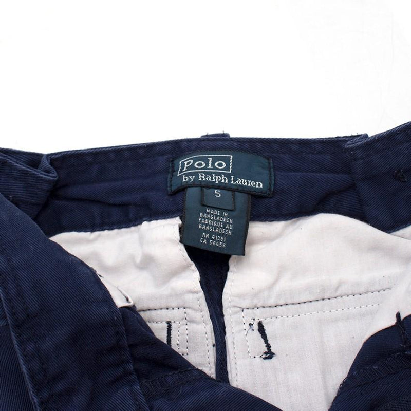 Polo by Ralph Lauren Boys Navy Cotton Shorts