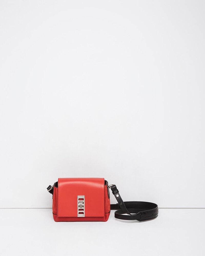 Proenza Schouler red leather cross-body bag
