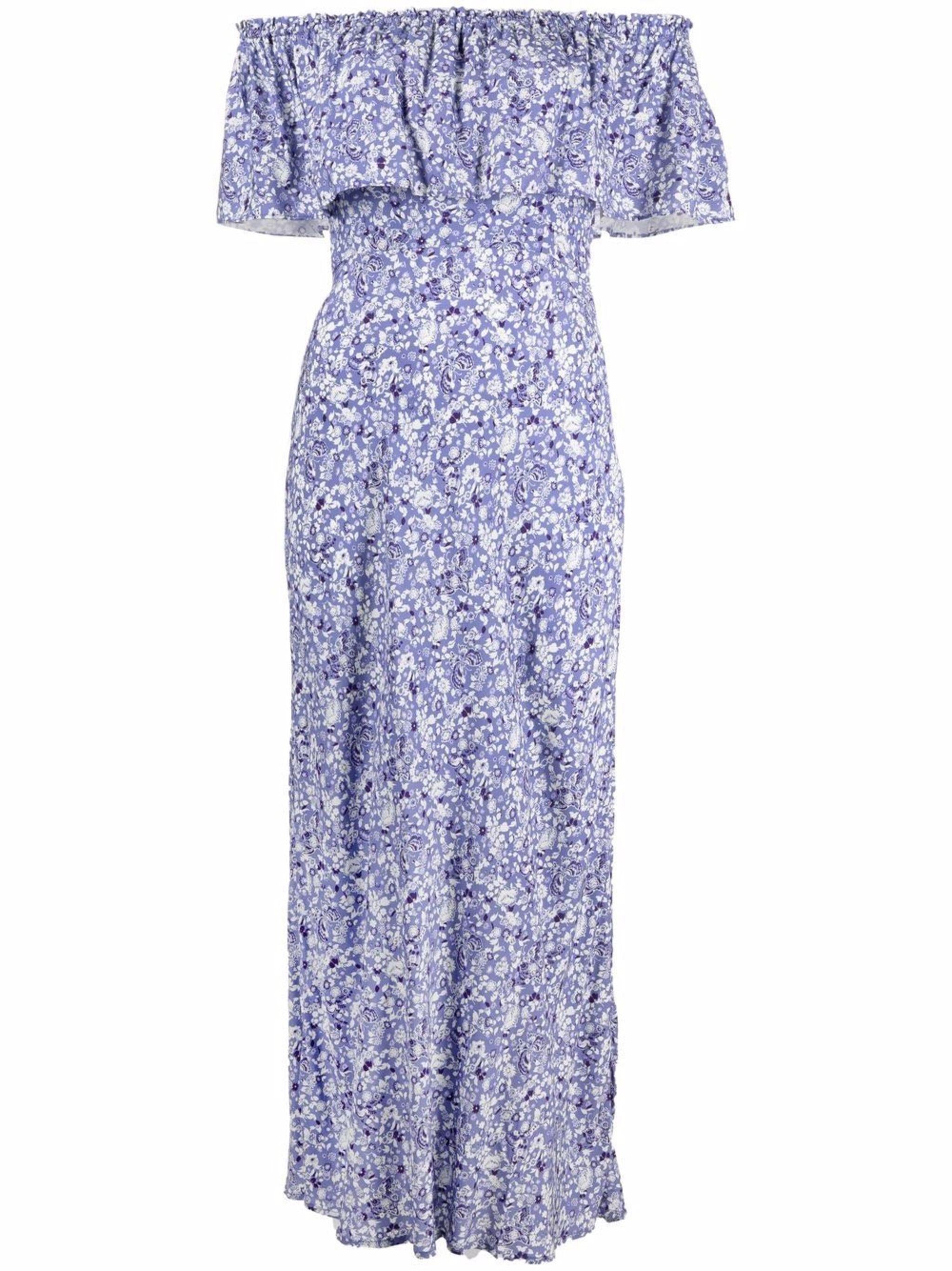 Rixo Floral Tabitha Midi Dress