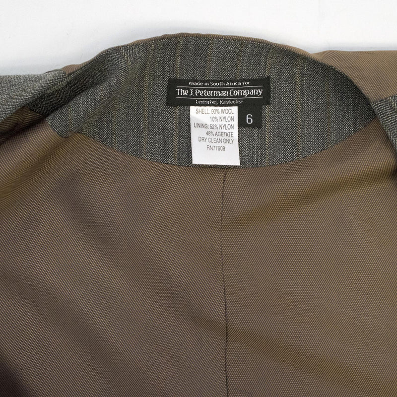 J Peterman Company Wool Blend Waistcoat