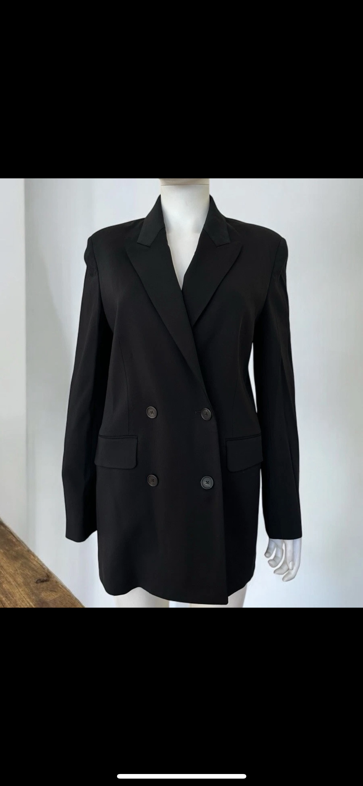 The Row Black Tristana Blazer
