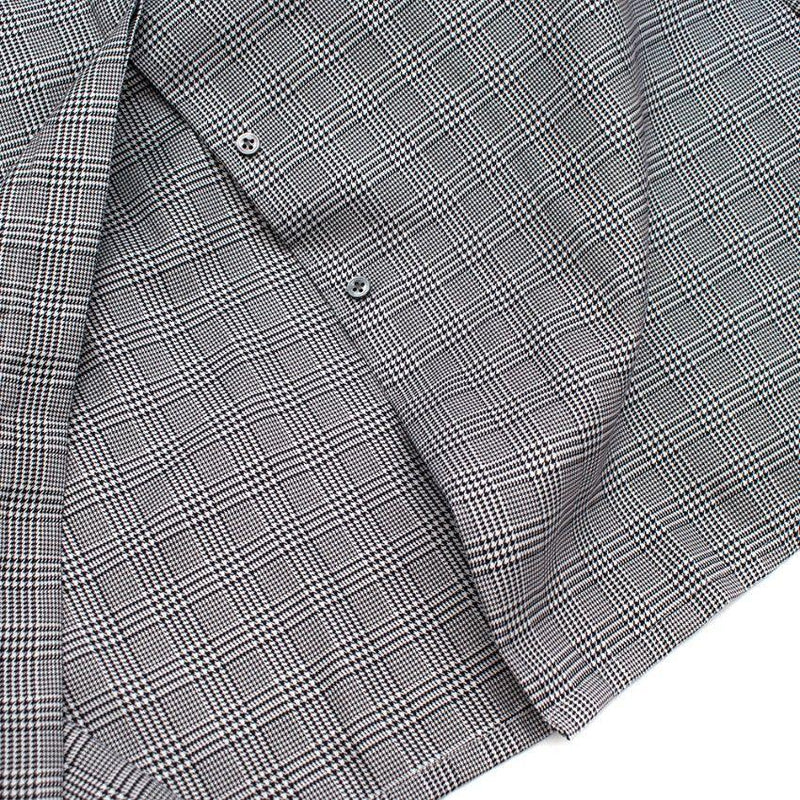 PDN London Prince of Wales Check Cotton Shirt Dress