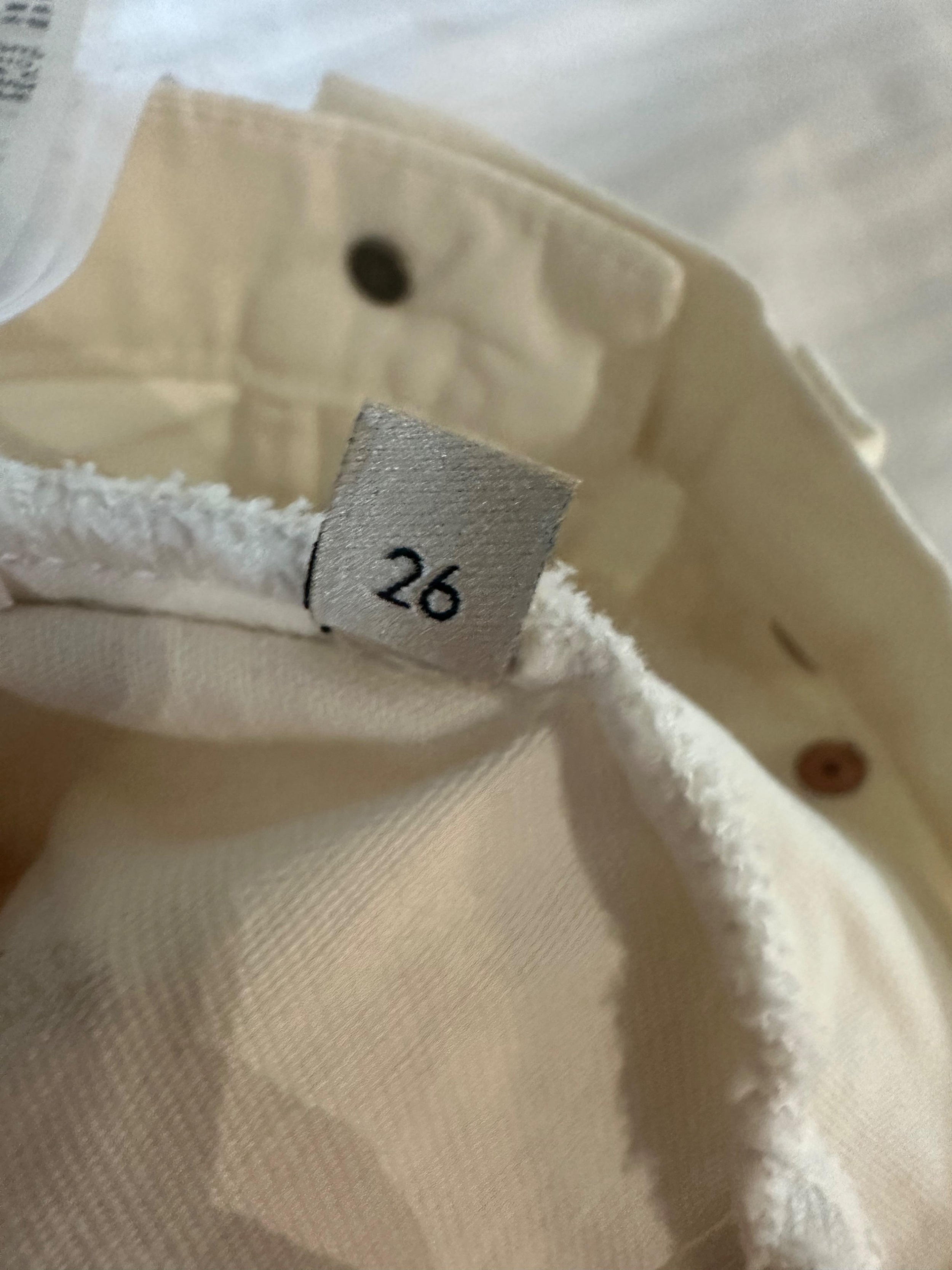 Gucci White Denim Shorts