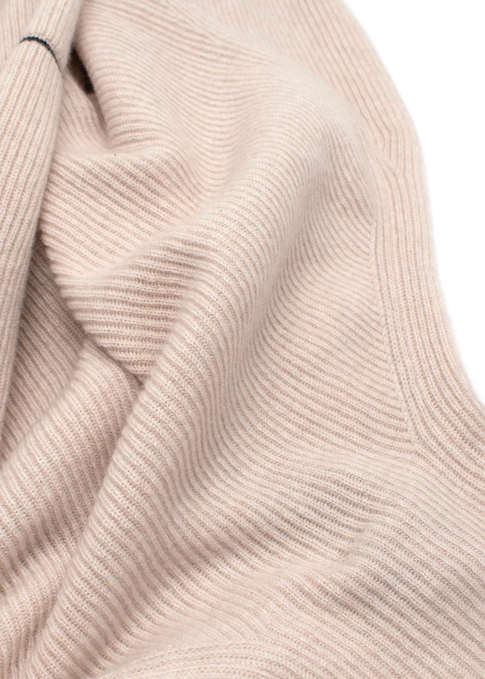 Petar Petrov Beige Cashmere Turtleneck Jumper