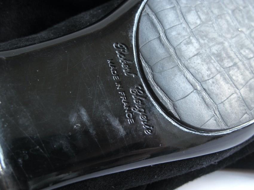 Robert Clergerie Black Suede OTK Fetej Boots
