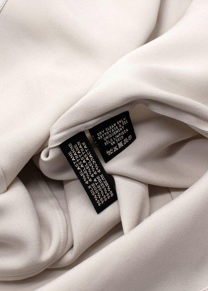 Ralph Lauren Collection  Grey Silk Blend Shirt