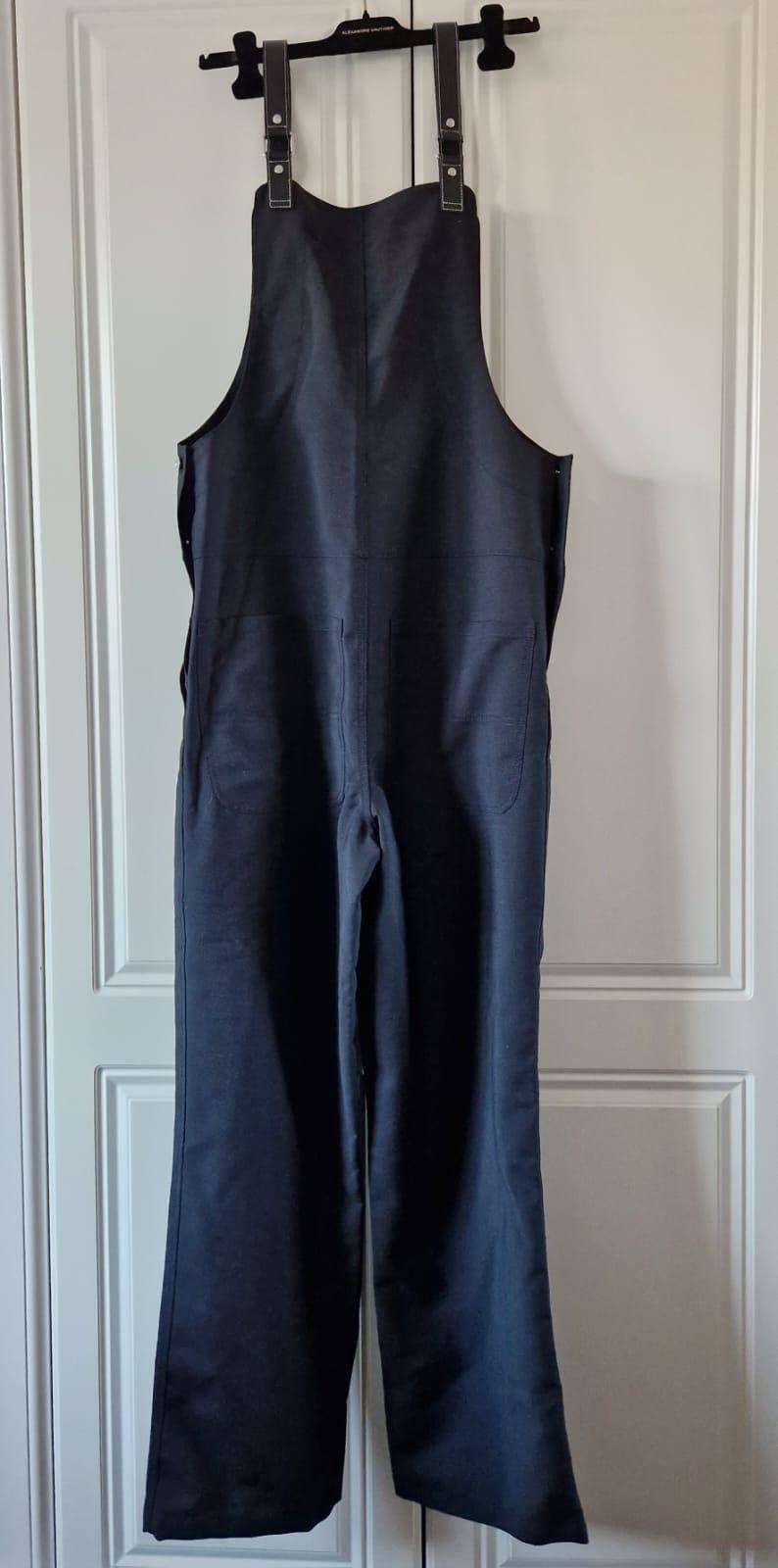 Burberry Black Mohair Blend Jumpsuit