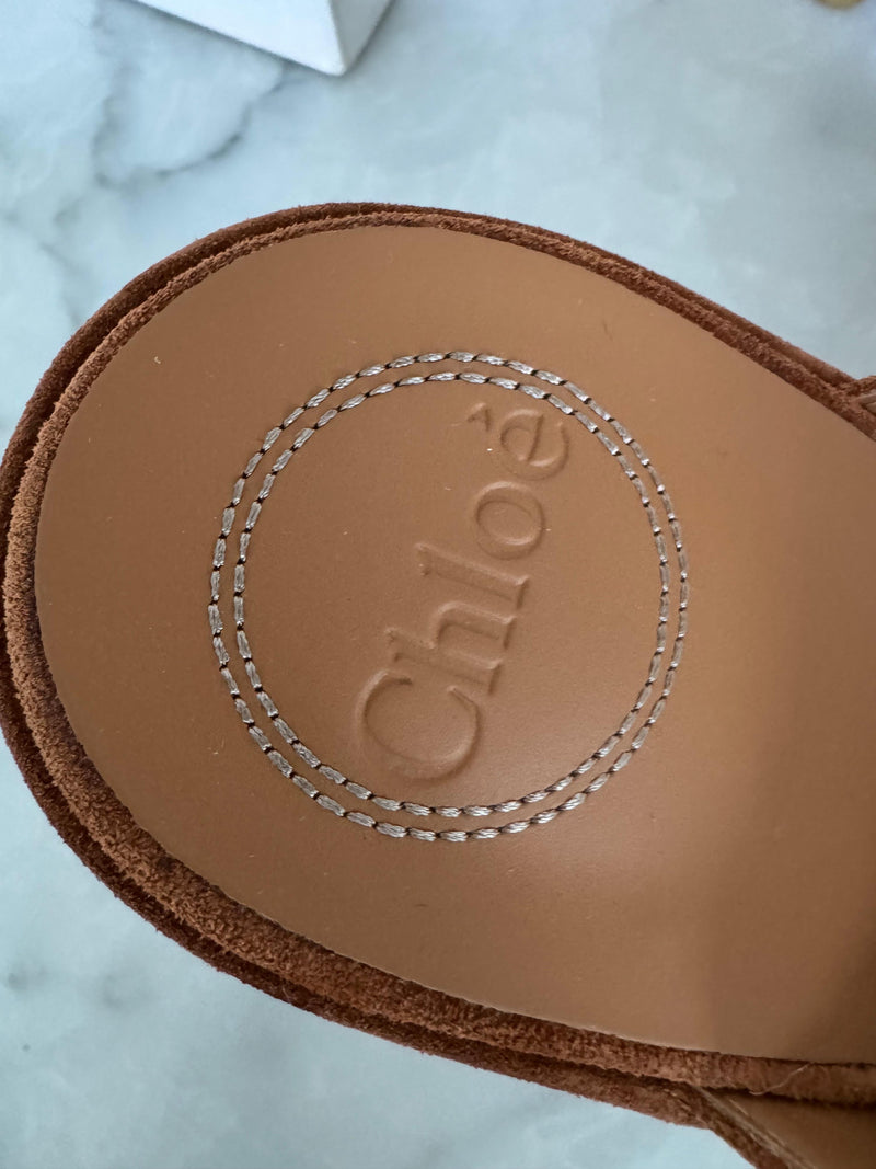 Chloe Tan  Jamie Suede Mules