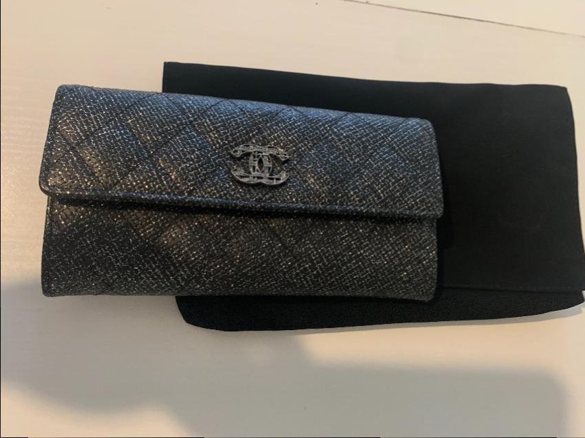 Chanel Iridescent Long Flap Wallet