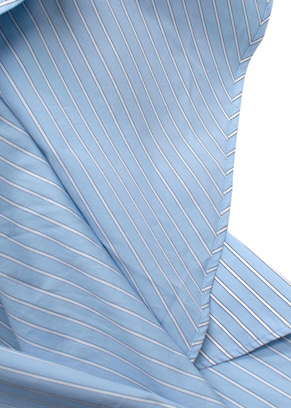 Palmer Harding Blue Pencil Stripe Super Shirt Dress